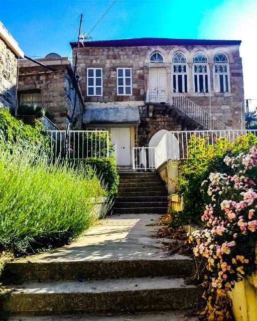 Old places have soul.... architecture  travel  history  picoftheday ... (Akoura, Mont-Liban, Lebanon)