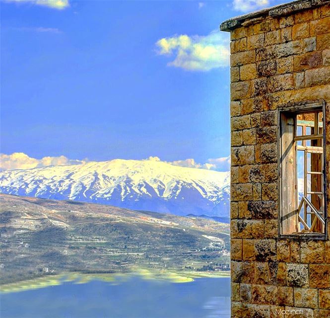 Old Places Have Soul...💞 =========================================== ... (Lake Qaraoun)