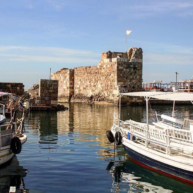 Old port of Byblos