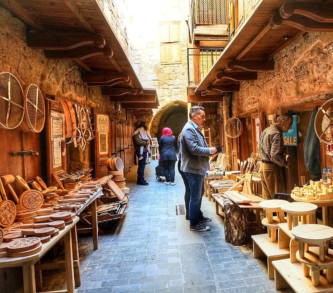 Old things always seems better oldcity  city  citylife  old  woodworking ... (Saïda, Al Janub, Lebanon)