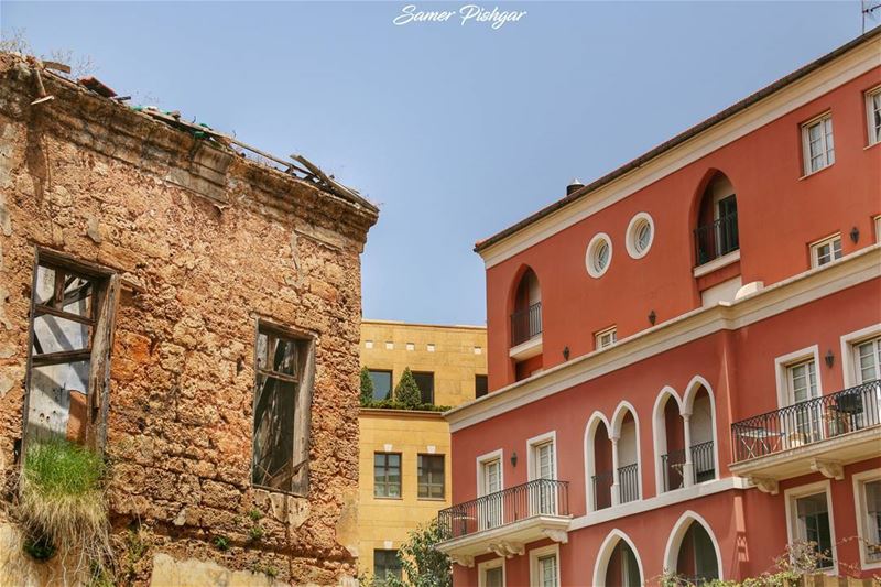 Old vs. NewSaifi village @oldbeirutlebanon...