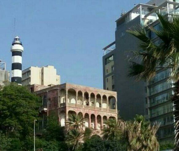  oldhouses  pink pinkhouse  old  mnara oldlighthouse beirut city ... (Beirut, Lebanon)