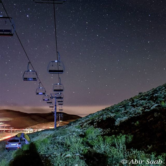 On a starry night like this.. .. lebanon  kfardebian  starrynight ... (Wardeh Kfardebian)