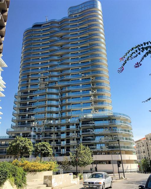 On a Sunday walk  Sunday  cars  architecture  leaves  tree  pond   beirut ...