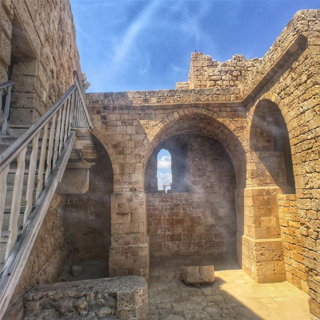 On a sunny Sunday morning  LiveLoveSaida  LiveLoveLebanon  wearelebanon ... (Sidon Sea Castle)