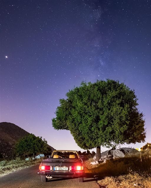 "On my way to the milky way" is the best road-trip song that never... (Planet Earth)