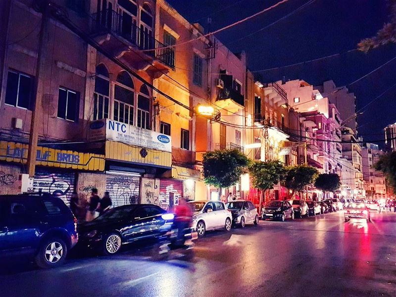 On the Strip  nighttime  marmikhael  beirut  lebanese  urban  night ... (Beirut, Lebanon)