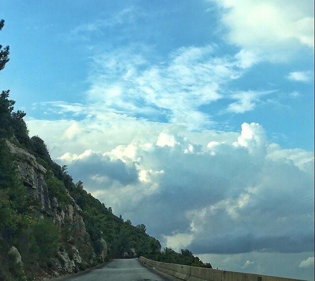 On the way to  bcharre 💙 (Torza)