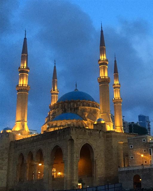 On this occasion of Eid may you be blessed with joy, peace & happiness 🙏 ... (Downtown Beirut)