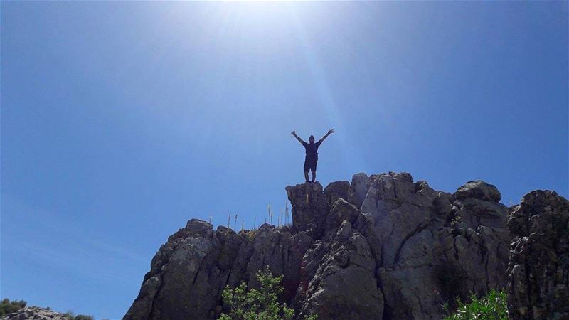 On top of the world 🌎 myadventureslebanon  Lebanon  hiking  hikinglife ... (My Adventures Lebanon)