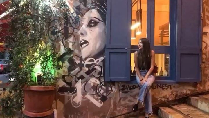 Once upon a beautiful evening in Beirut 🎶•••• Fayrouz  Fairouz ... (Gemmayze)