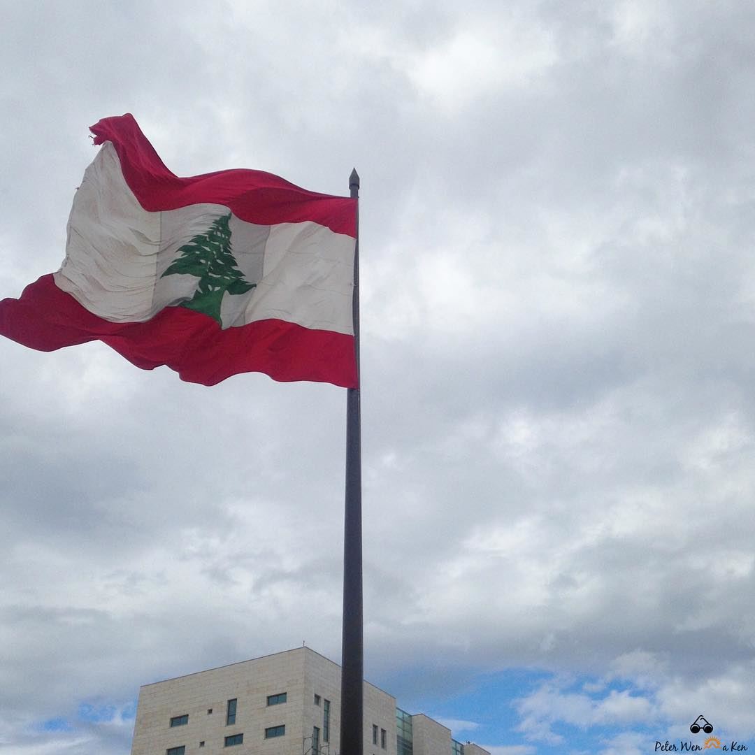 One flag 🇱🇧 one land 🏞 one heart ❤️ one hand 🤲🏻 Happy Independence... (Beirut, Lebanon)