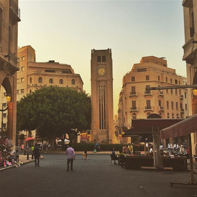One happy city. 🇱🇧 lebanon  lebanon_hdr  lebanonlove  lebanonmania ... (Place De L'etoile Downtown Beirut)