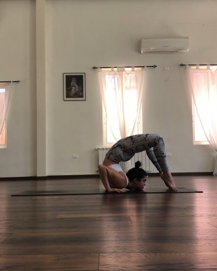One minute from today’s 2 hour practice. I like to take my time during... (Sarvam Yoga)