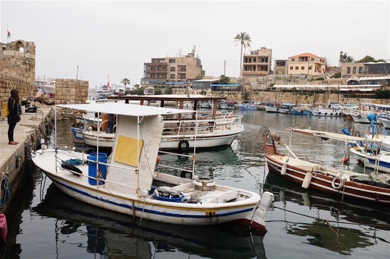 One more picture from Lebanon, this time the old port •.. jbeil  liban ... (Byblos - Jbeil)