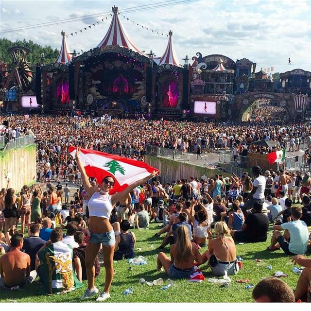 One more week till Tomorrowland Lebanon!🎤💃 regram@whatsuplebanon @tomorro