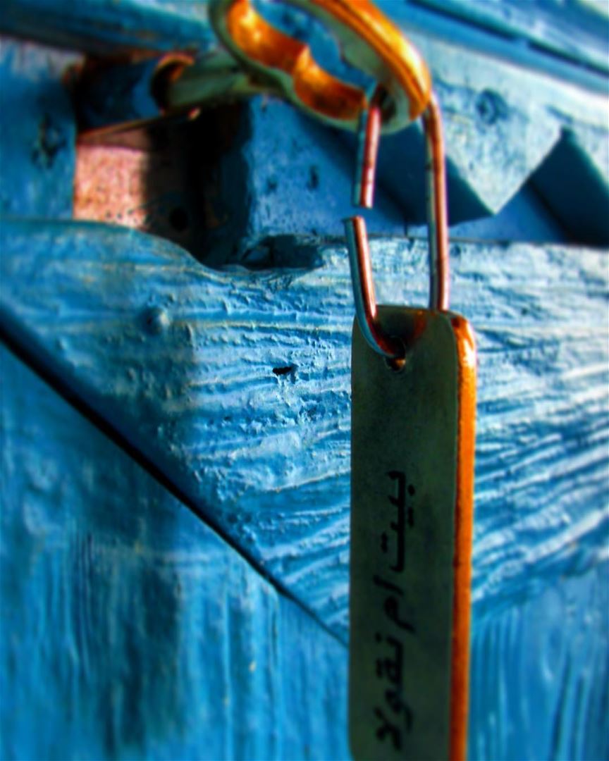 One-of-a-kind key that unlocks the door (Ecolodge Tanaïl)