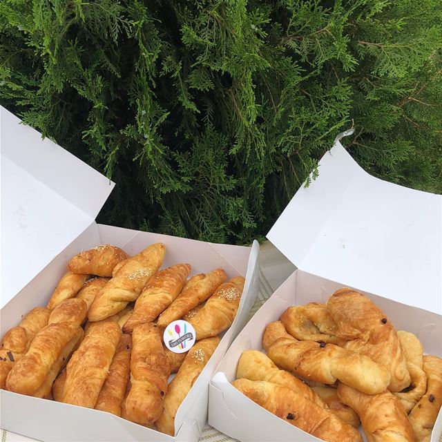 One of my favorite breakfast 😍 the perfect croissant 🥐 from @patisserie.a (Zgharta)