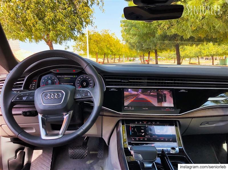 One of the best interior design - AUDI Q8 🛸———————————————————————— @senio (Dubai, United Arab Emirates)