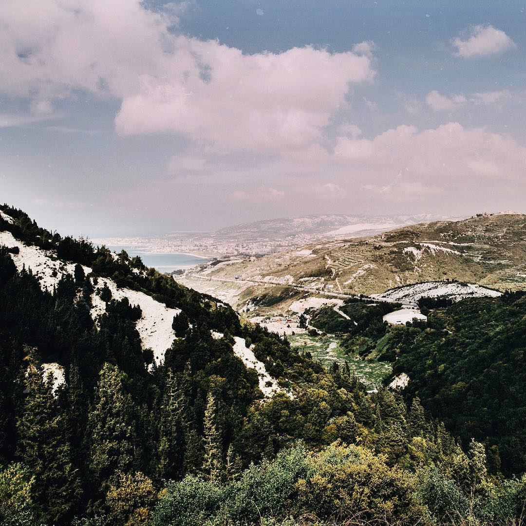 One of the places I love going to just to sit down on a rock, gaze and get... (Lebanon)
