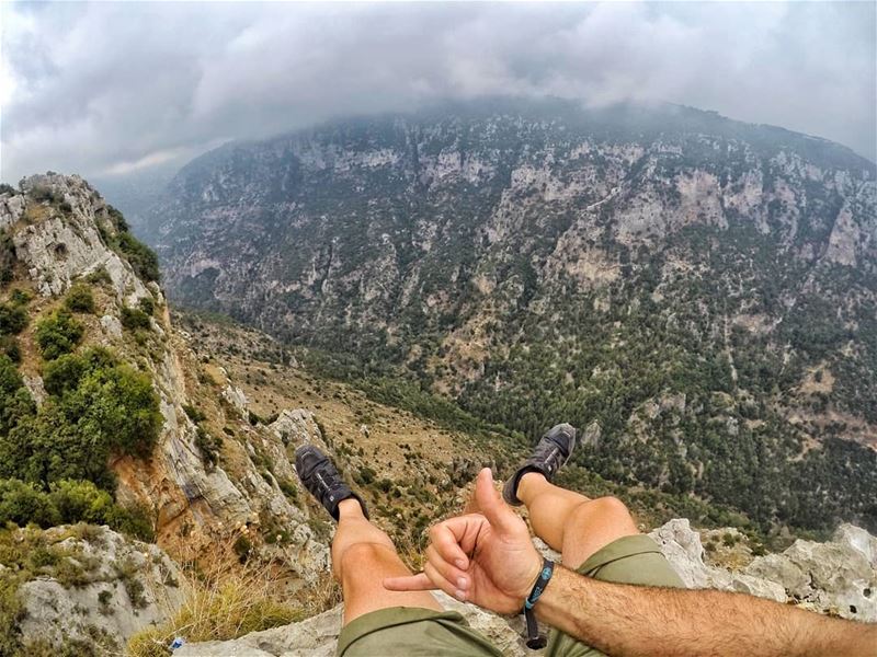 One sees great things from the valley and only small things from the peak.... (Lebanon)