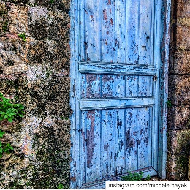 Open the door...It may leads you to some place you’ve never expected.💙💚... (Beirut, Lebanon)