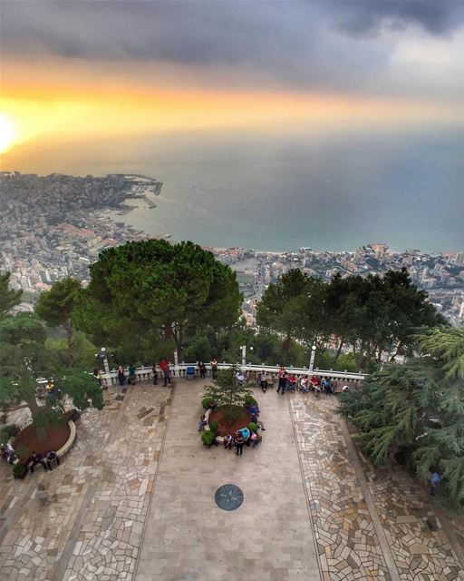 Open your eyes and notice the beauty of our country 💛. bestofleb ... (Harîssa, Mont-Liban, Lebanon)