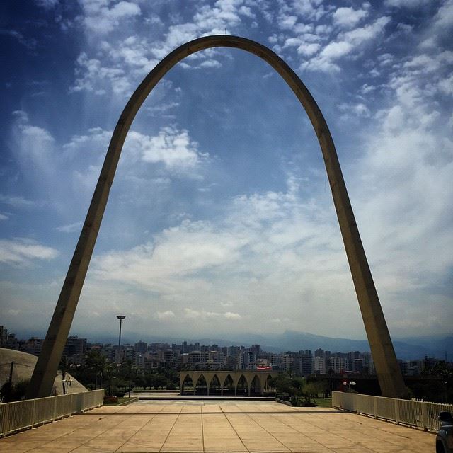  OscarNiemeyer  architecture  archleb  lebanon  livelovebeirut  beautiful ... (Maarad Rachid Karameh)