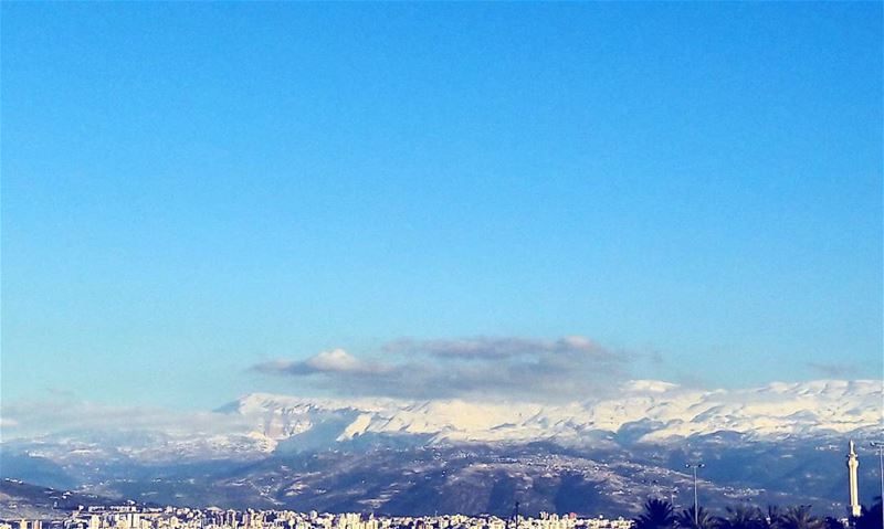 Our high mountains as seen from  Tripoli  TripoliLB  Beautiful  ... (Tripoli, Lebanon)