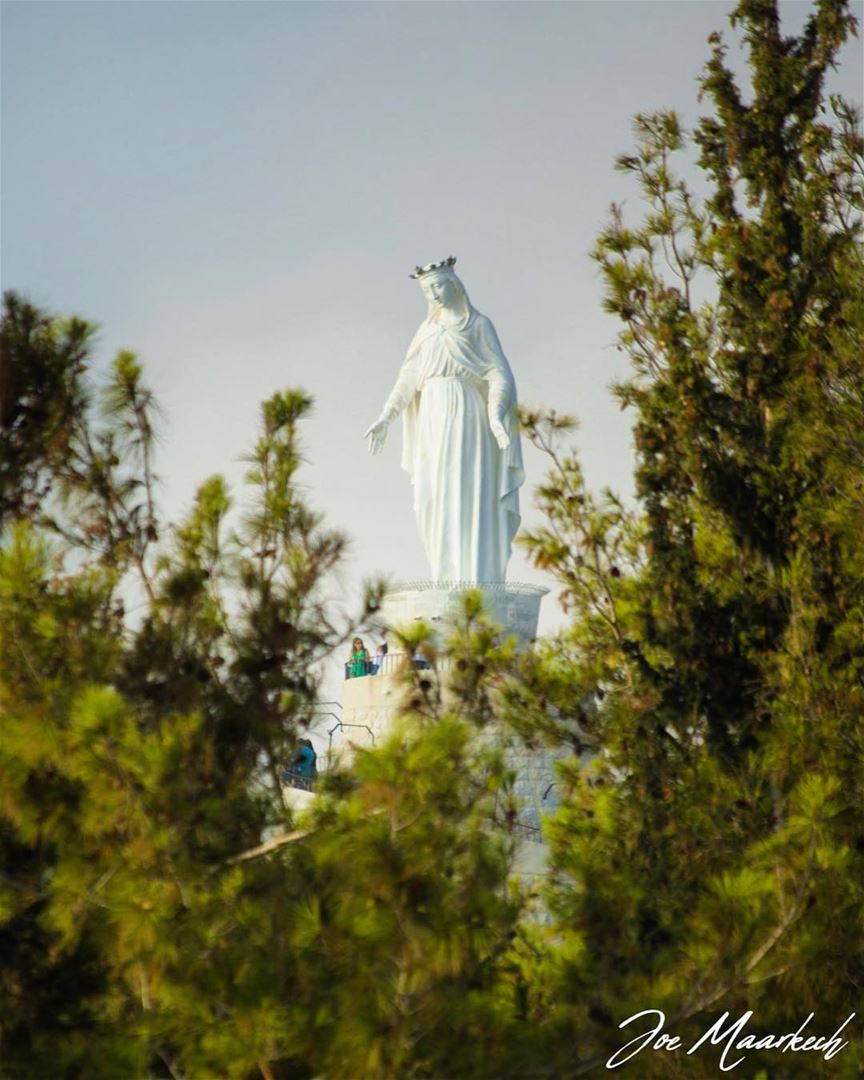Our Lady Of Lebanon!  ourladyoflebanon  harissa  lebanon  virginmary ...