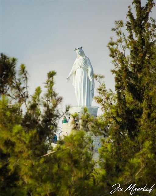 Our Lady Of Lebanon!  ourladyoflebanon  harissa  lebanon  virginmary ...