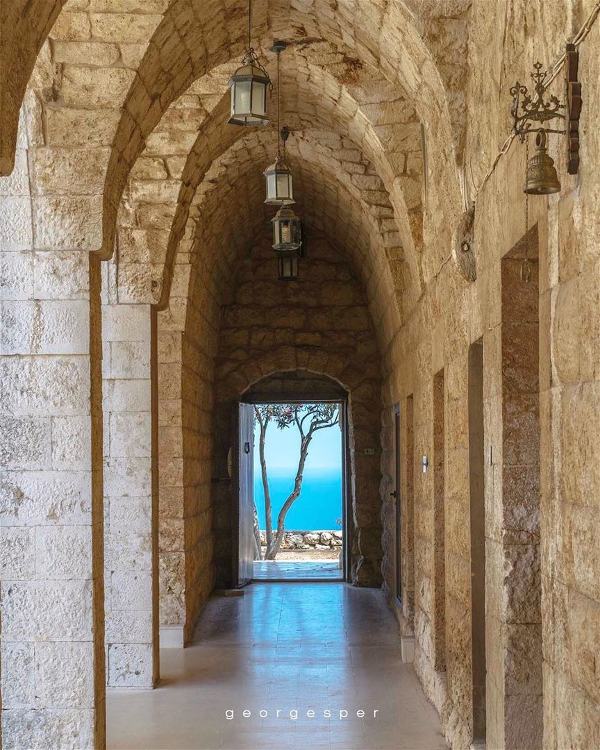 “ Our Lady of Light “ Monastery • Lebanon 🇱🇧..... photoshop ... (Hamâte, Liban-Nord, Lebanon)