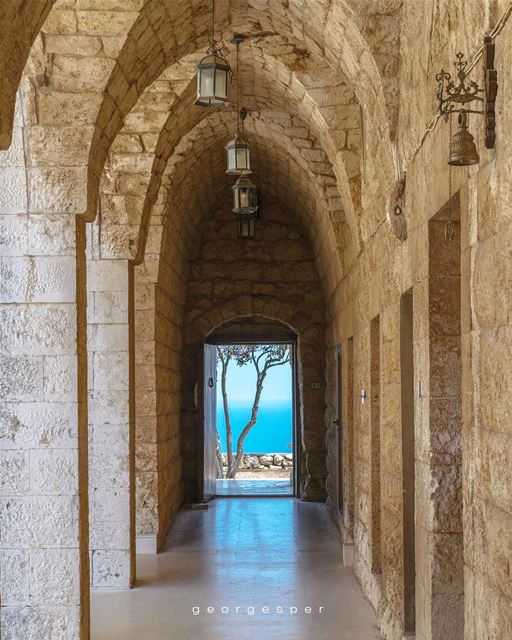 “ Our Lady of Light “ Monastery • Lebanon 🇱🇧..... photoshop ... (Hamâte, Liban-Nord, Lebanon)