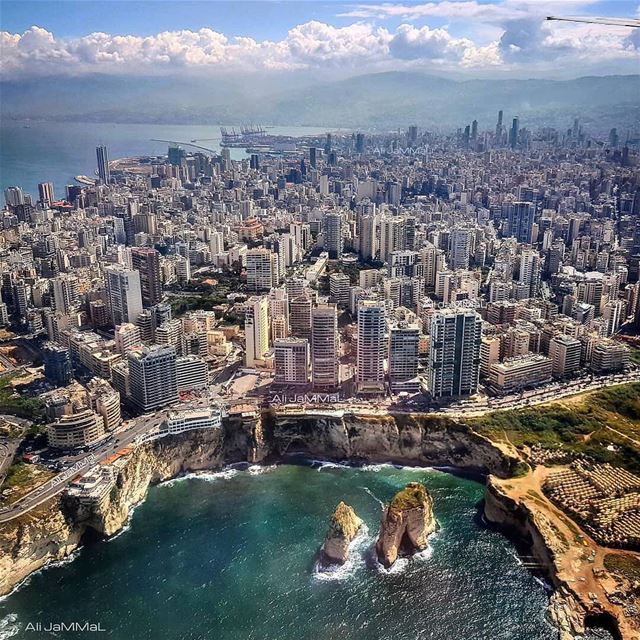 Our lovely capital...By @ali_jammal  Beyrouth  Beirut  Liban  Libano ... (Beirut, Lebanon)