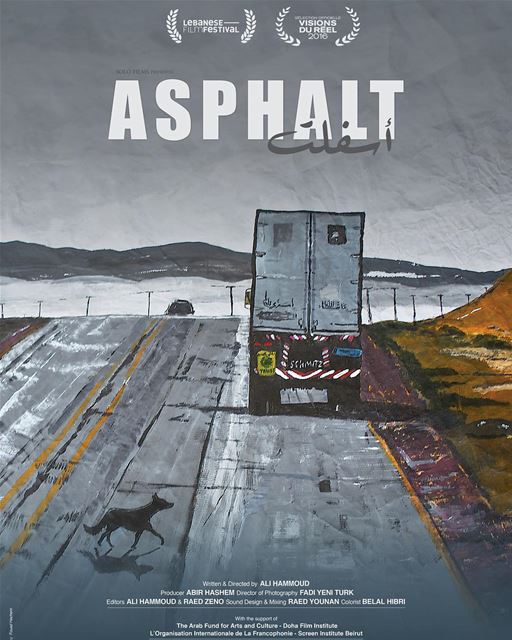 Our movie “Asphlat”is finally online on GUIDEDOC.. Enjoy the screening 🤟... (Beirut, Lebanon)