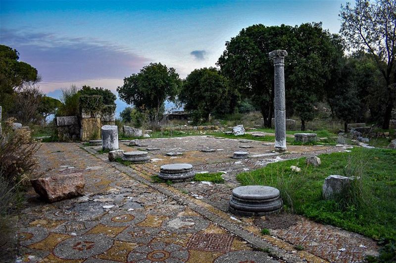 Outside the Roman Bath at Beit-Mery Ruins -📍Beit Mery Phoenician/ Roman... (Beit Meri, Mont-Liban, Lebanon)