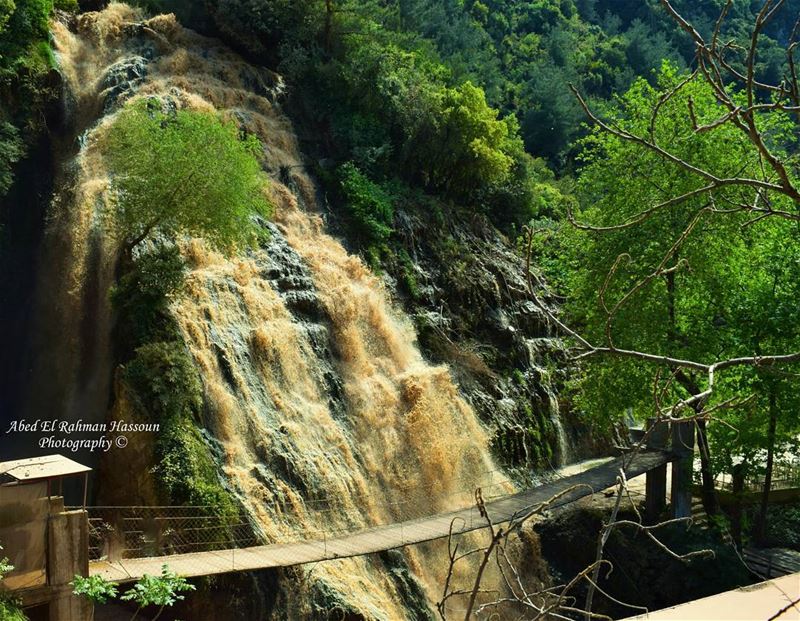 Ouyoun El Samak 💚 LiveLoveMinieh  LiveLoveWaterfalls  Waterfall  ... (Ouyoun El Samak Waterfalls)
