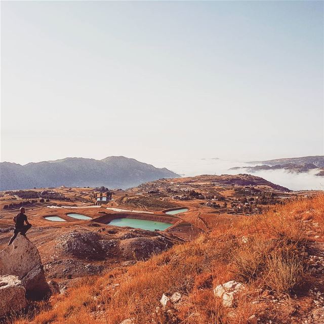 Over the clouds!😁  adventure  lebanon  myadventures  akoura  ehden ... (Akoura, Mont-Liban, Lebanon)
