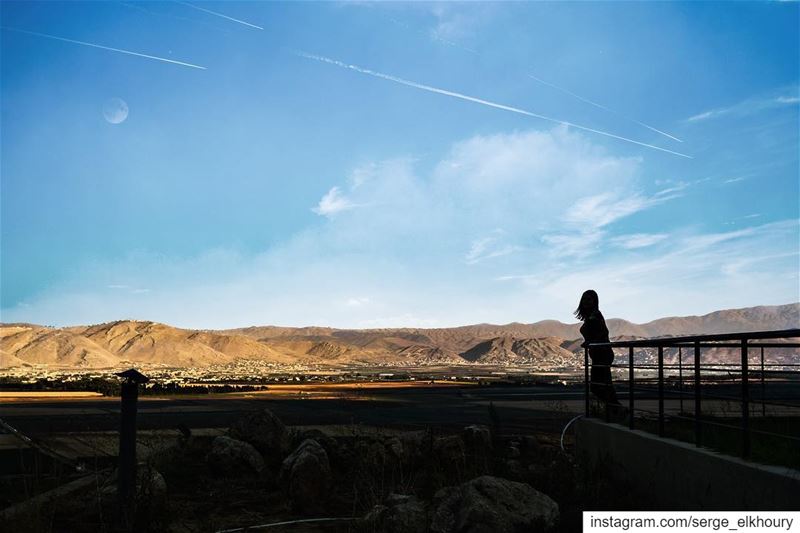 Overlooking this beauty——————————————————————— mappingarchitect ... (`Ammiq, Béqaa, Lebanon)