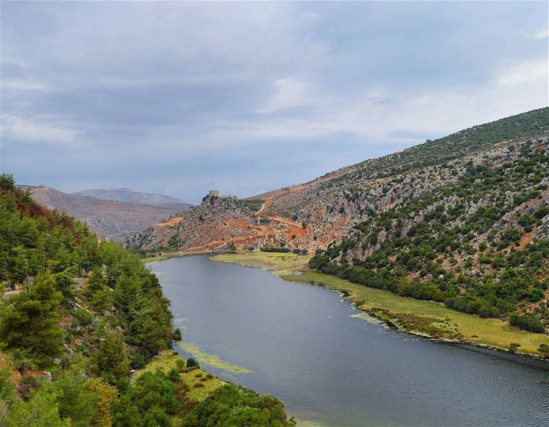 Oyoun el samak between  akkar  denniyeh  lake  valley  mountains river...