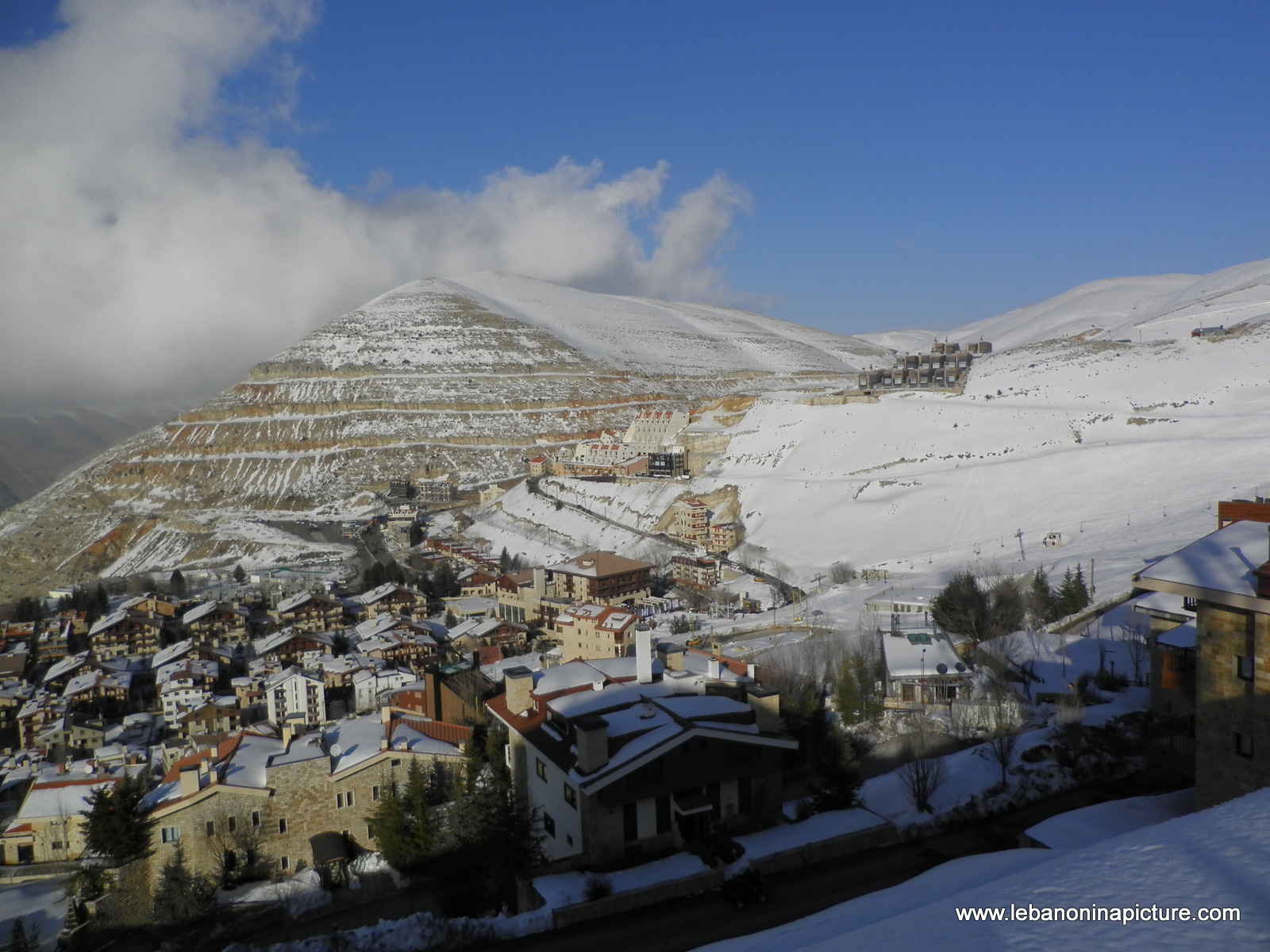 Oyoun el Siman and Refuge Piste (Winter 2011)