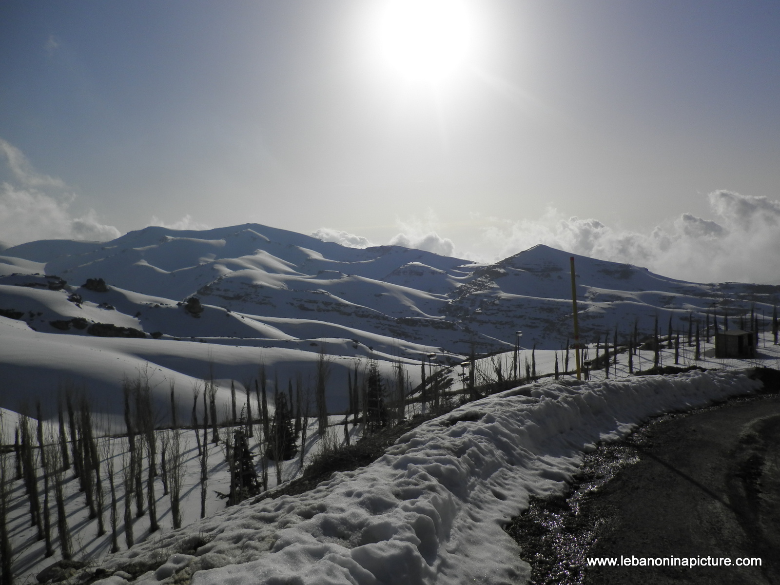Oyoun el Siman and Refuge Piste (Winter 2011)