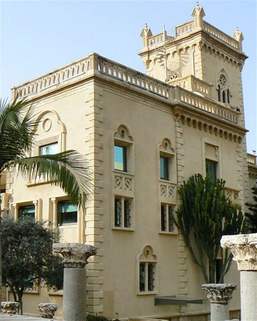 Palácio neo-gótico de 1911, em Beirute, que desde 2006 funciona como o... (Robert Mouawad Private Museum)