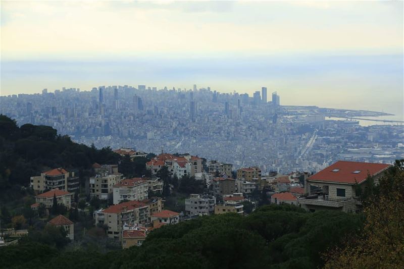 Panaromic Beirut from the Mountains... thisislebanon79  viewbug ... (Brummana)