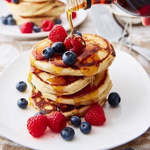 PANCAKES. So much yes. 😍🍴 feedmenow