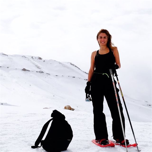 Paradise doesn’t have to be tropical 🏝🌲 snow snowshoeing ... (Cedars of God)