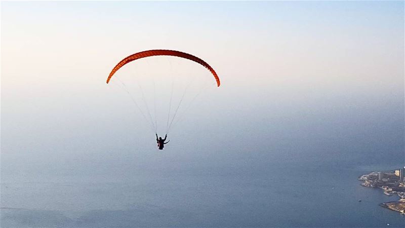  paragliding  lebanon  jounieh ... (Ghosta, Mont-Liban, Lebanon)