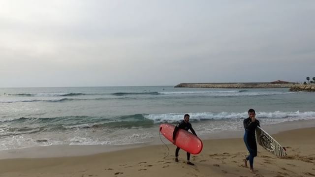 Part 1 of a great day spent with @surflebanon at Jiyeh Beach. Great... (Surf Lebanon)