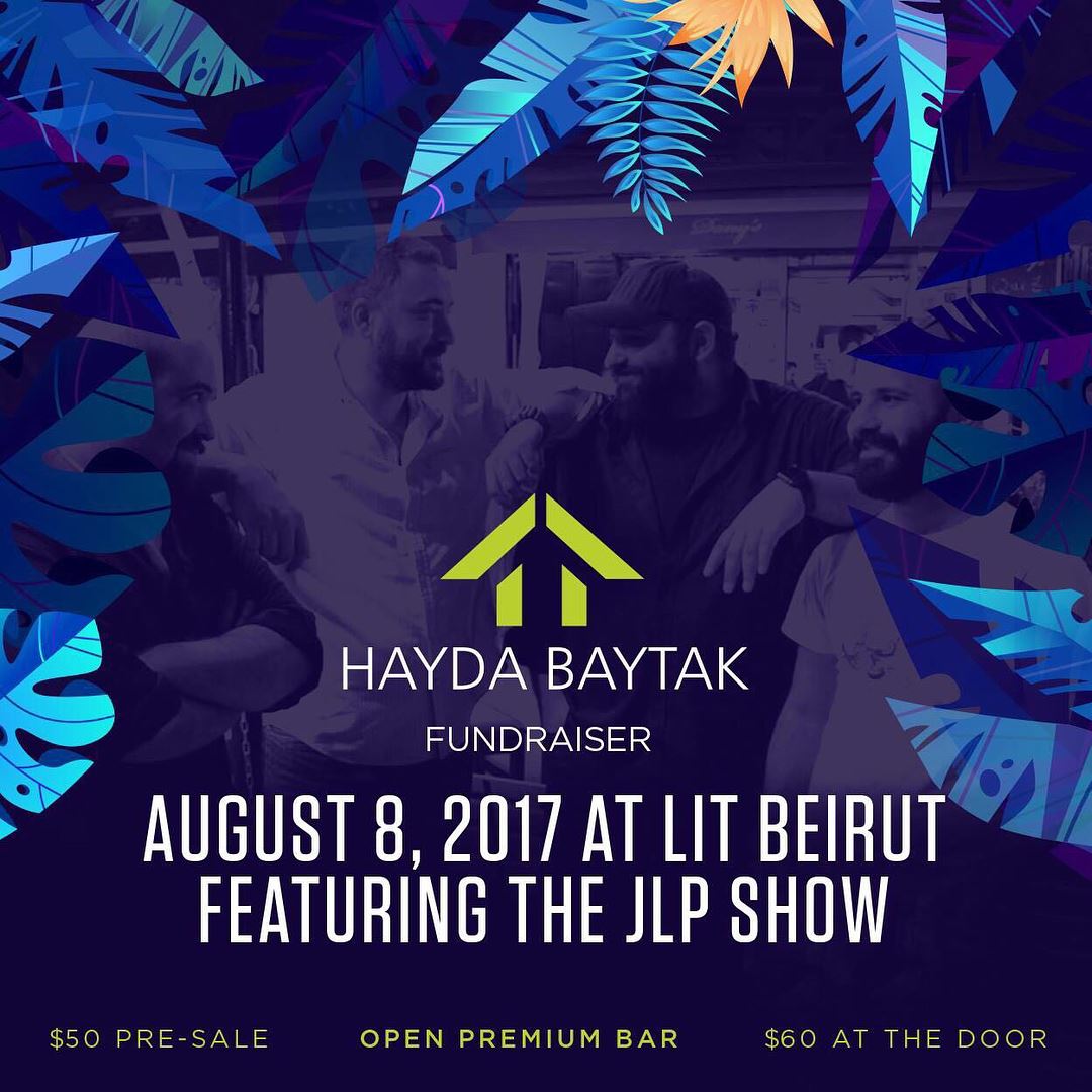 Party for a cause with @HaydaBaytak this Tuesday at Lit Beirut. Check... (LIT Beirut)