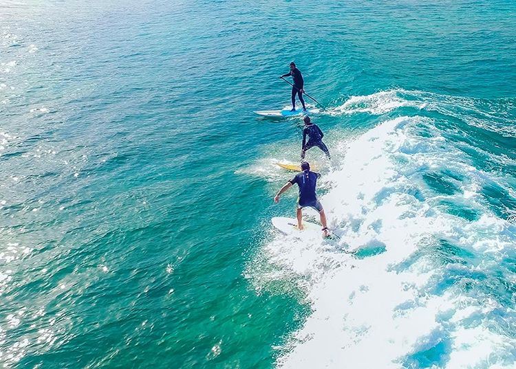 Party wave 🏄.. surf  batroun  lebanon   webstapick  bestoftheday ... (Batroûn)